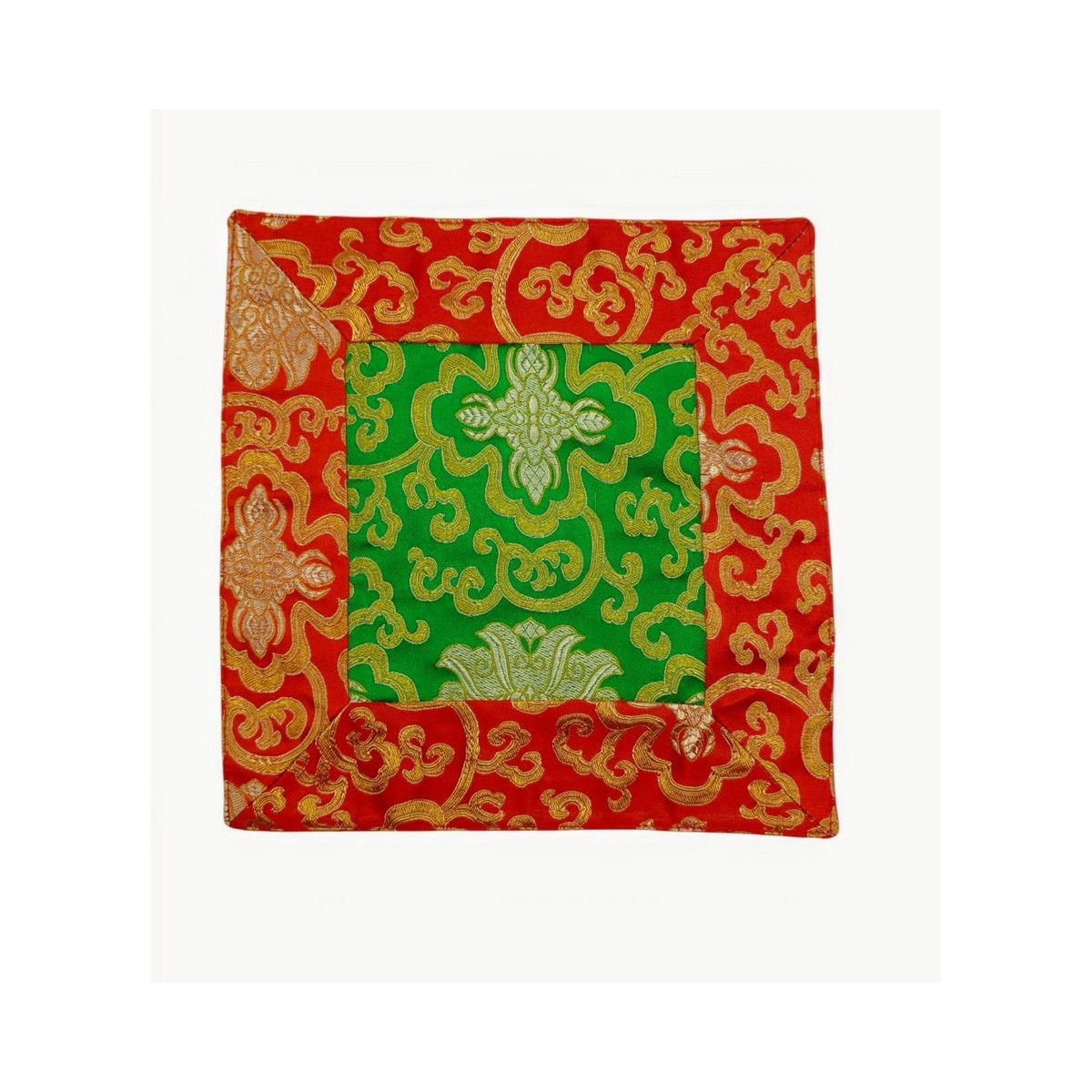 Acquista Buddhist Altar Cloth blu-bordo giallo grande su Karmashop.it Acquista Buddhist Altar Cloth blu-bordo giallo grande su Karmashop.it