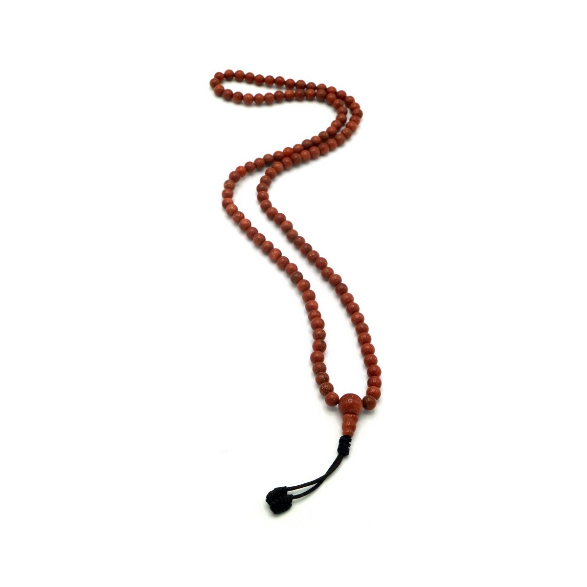 Acquista Mala 108 Sunstone con grano da 6 mm su Karmashop.
