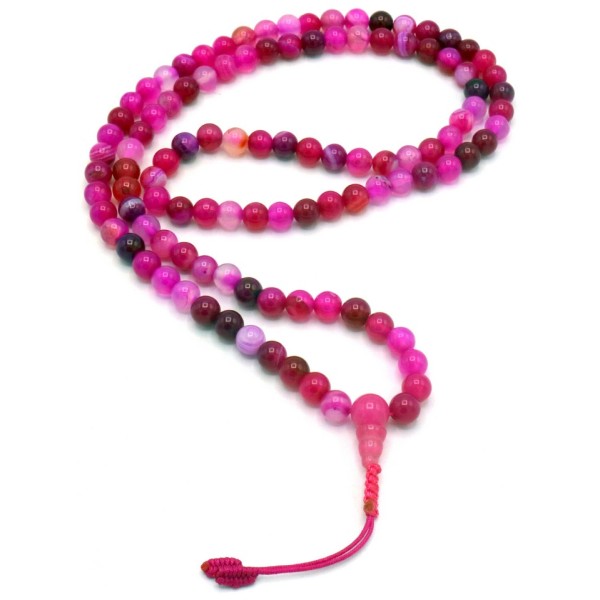 Acquista Mala 108 Agata Rosa su Karmashop.