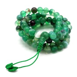 Acquista Mala 108 Agata Verde su Karmashop.