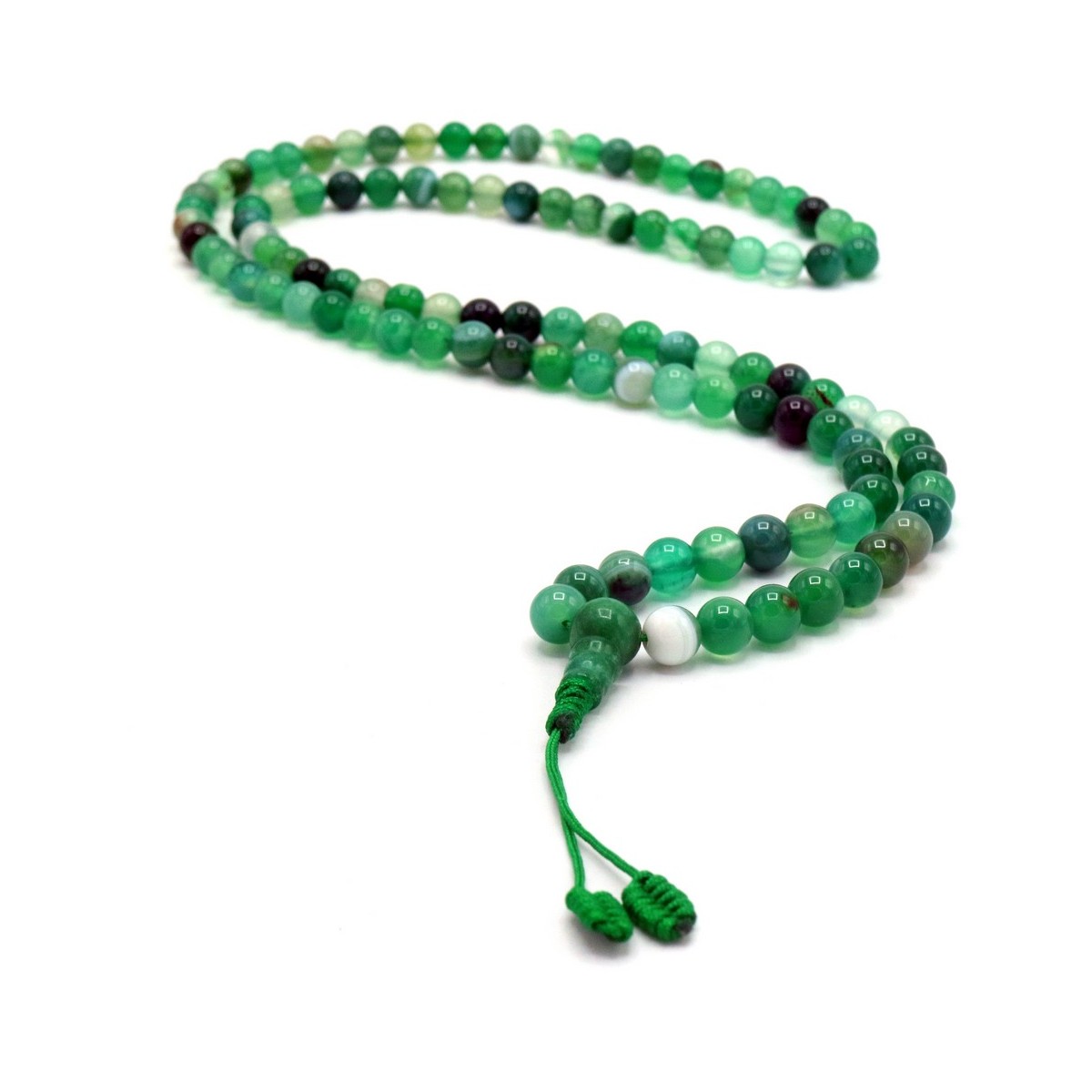 Acquista Mala 108 Agata Verde su Karmashop.