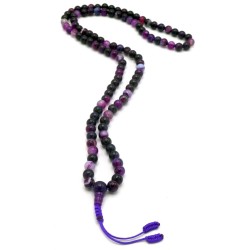Acquista Mala 108 Agata Viola con grano da 6 mm su Karmashop.