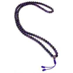 Acquista Mala 108 grani Ametista Grande su Karmashop.it