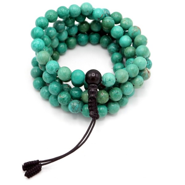 Acquista Mala 108 grani Turchese