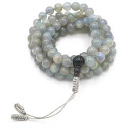 Acquista Mala 108 grani Labradorite su Karmashop.it