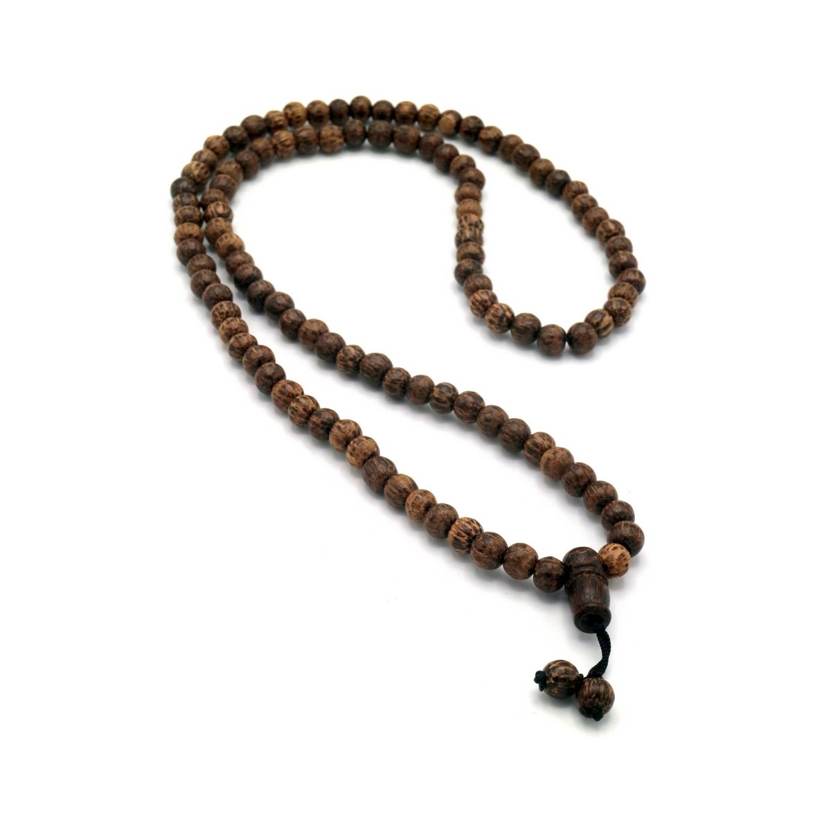 Acquista Mala 108 grani semi di cocco guru su Karmashop.