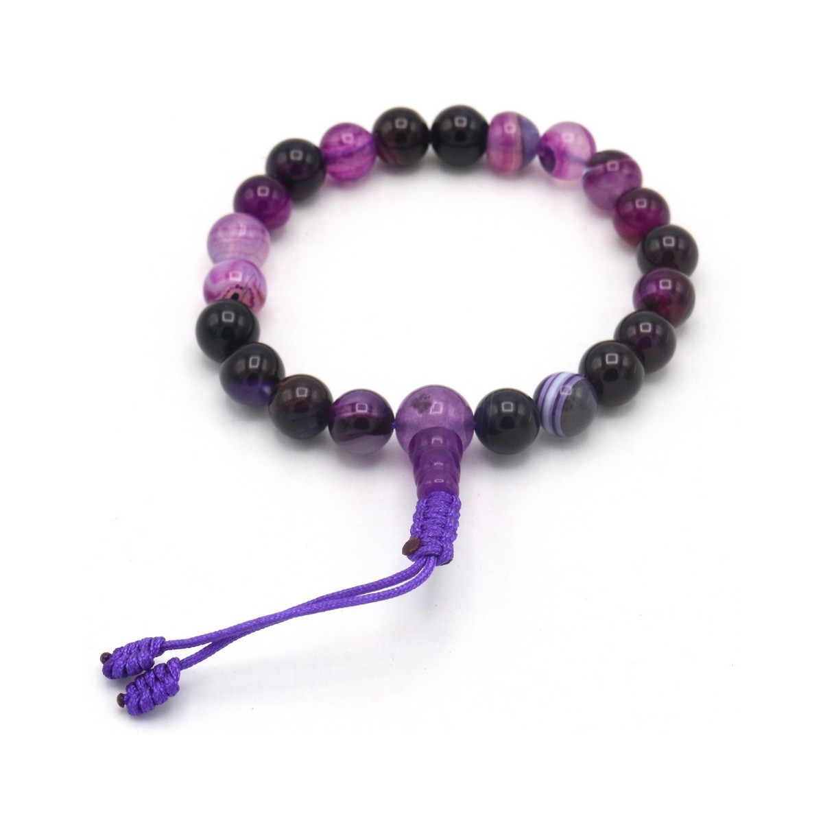 Acquista Mala da polso Agata viola su Karmashop.it