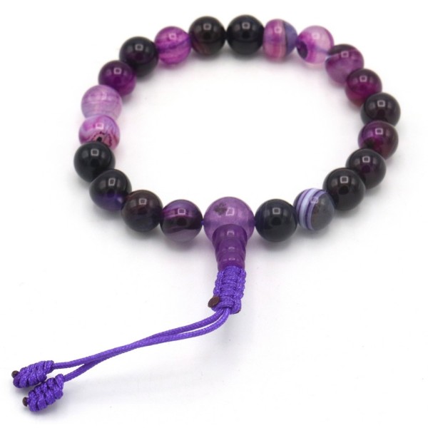 Acquista Mala da polso Agata viola su Karmashop.it