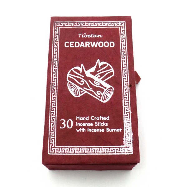 Acquista Incenso Tibetano box cedarwood