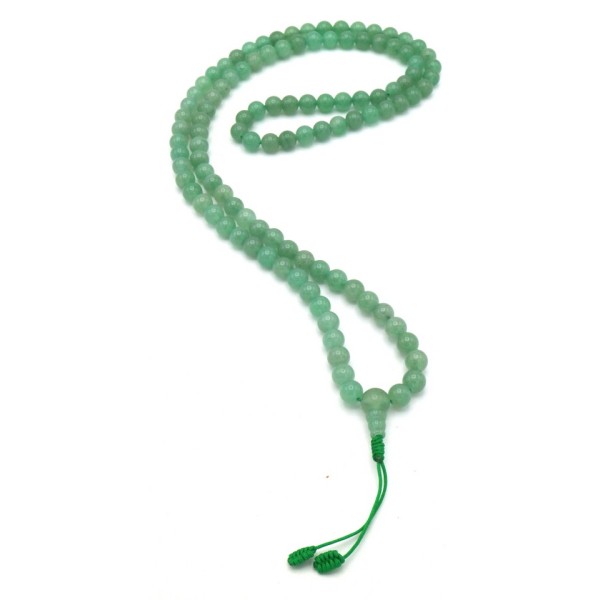 Acquista Mala 108 grani Avventurina su Karmashop.it