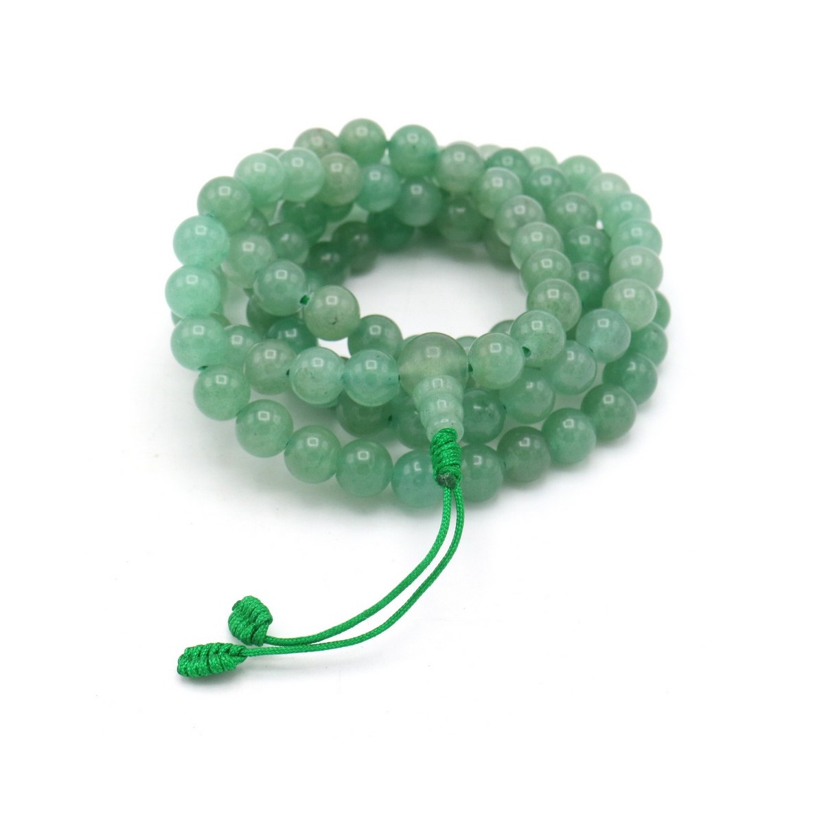 Acquista Mala 108 grani Avventurina su Karmashop.it