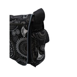 Acquista Borsa media bianco nera su Karmashop.it