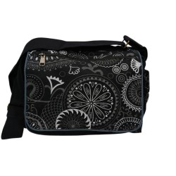 Acquista Borsa media bianco nera su Karmashop.it