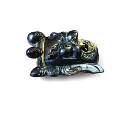Acquista Maschera Mahakala nera Piccola su Karmashop.it