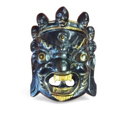 Acquista Maschera Mahakala nera Piccola su Karmashop.it