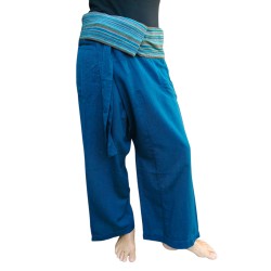 Acquista Pantaloni Thai petrolio su Karmashop.it