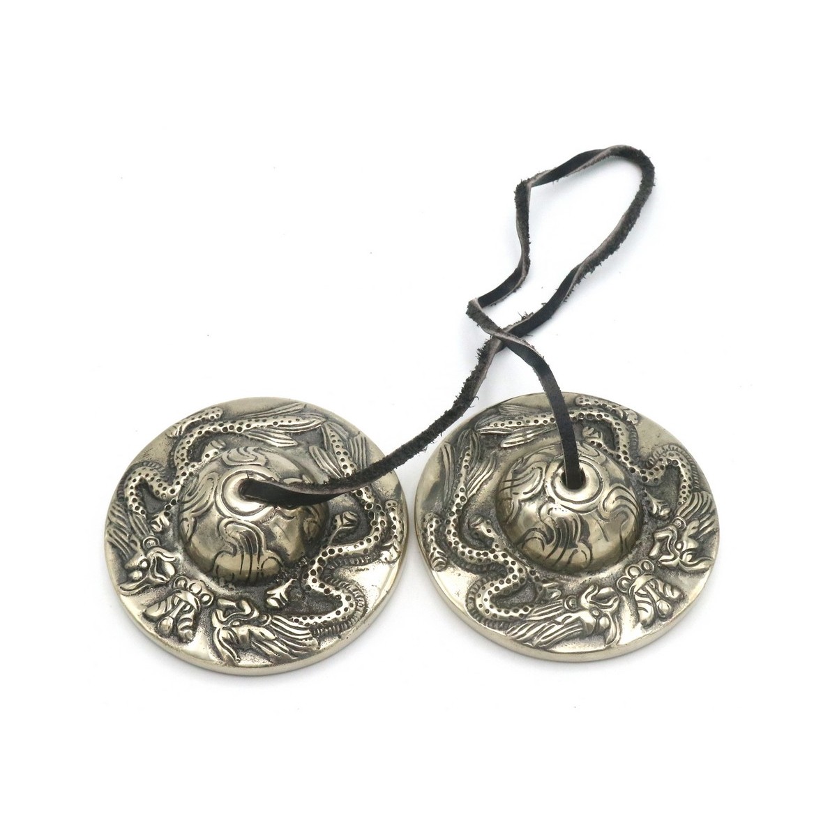 Cimbali decorati con Drago Tibetano