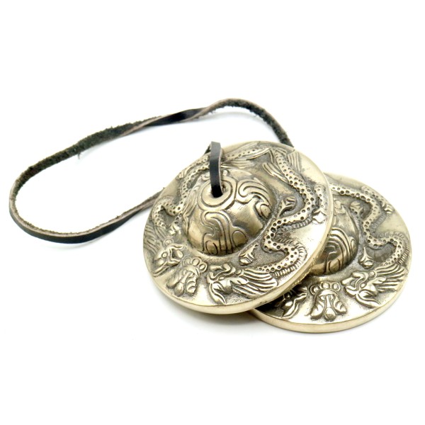 Cimbali decorati con Drago Tibetano