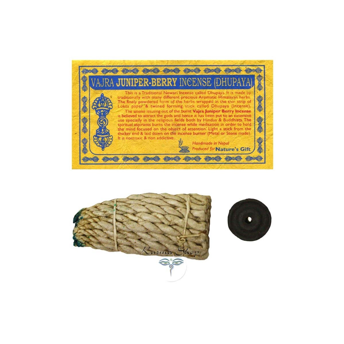 Incenso Rope Vajra Ginepro
