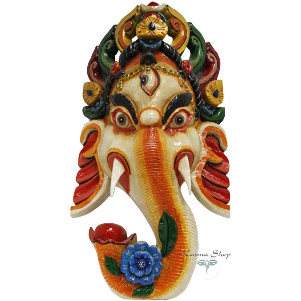 Maschera Ganesh Loto grande