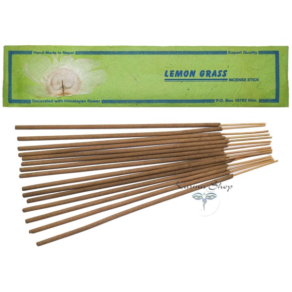 Incenso 100% Natural Flowers Lemongrass