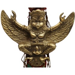 Talismano di Garuda grande in bronzo