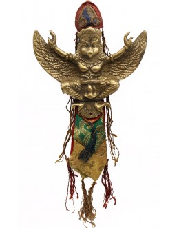 Talismano di Garuda grande in bronzo