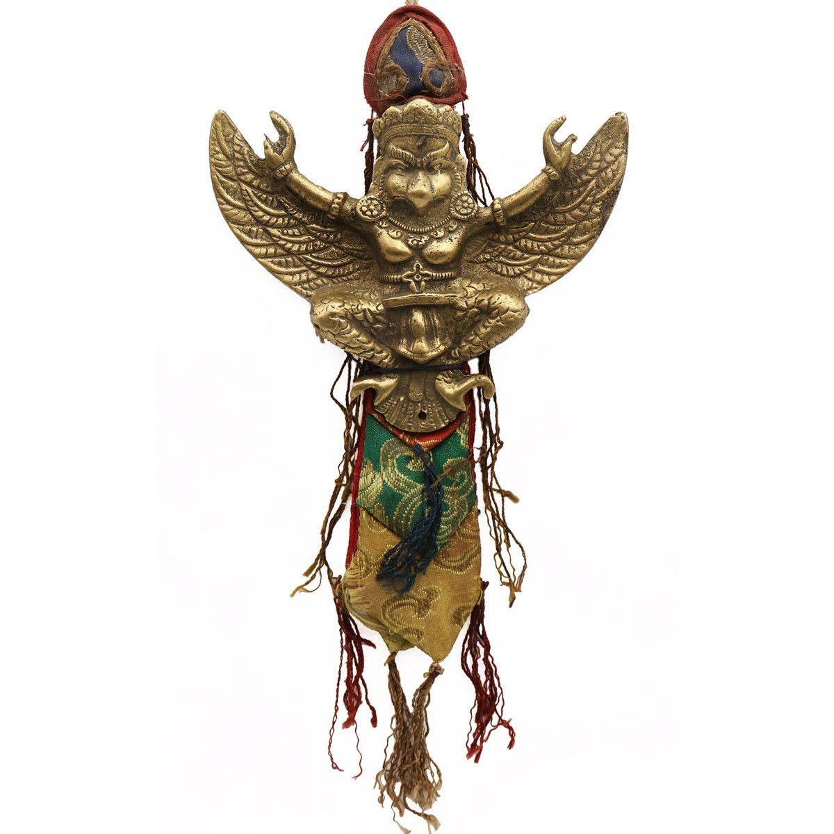 Talismano di Garuda grande in bronzo