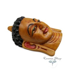 Maschera Buddha giallo Piccolo Maschera Buddha giallo Piccolo