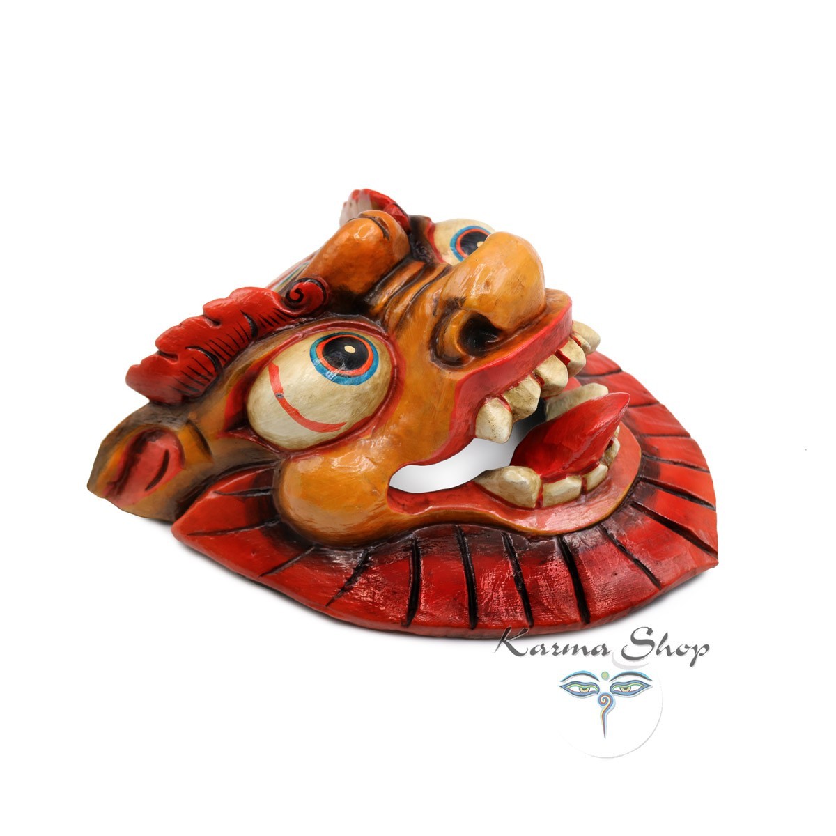 Maschera Leone delle nevi tibetano Maschera Leone delle nevi tibetano