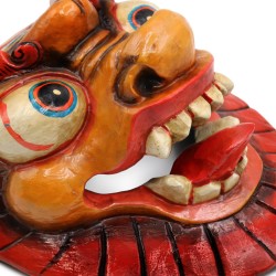 Maschera Leone delle nevi tibetano Maschera Leone delle nevi tibetano