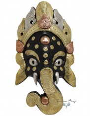 Maschera Ganesh Metallo