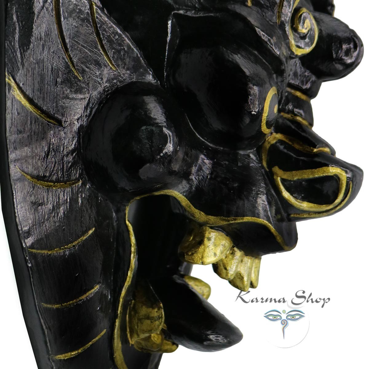 Maschera Leone delle nevi tibetano