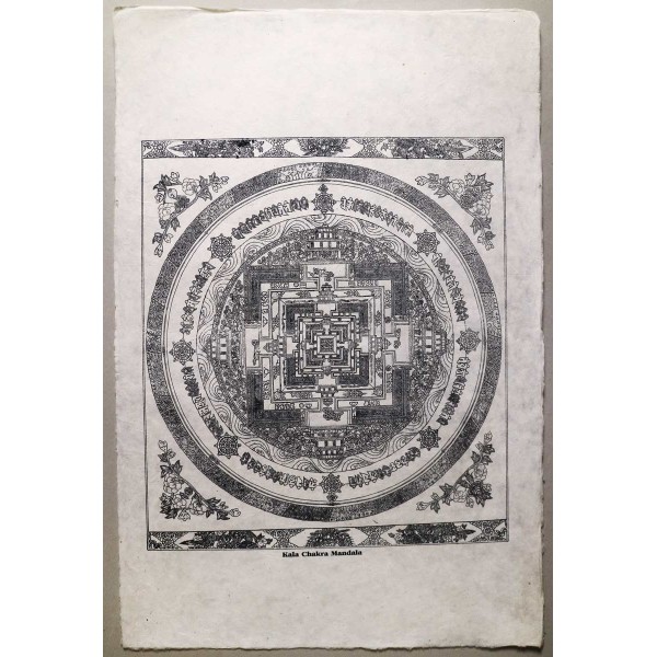 Poster grande Kalachakra Mandala