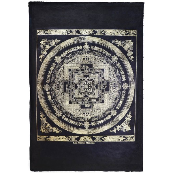 Poster grande Kalachakra Mandala