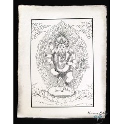 Poster piccolo Natural Ganesh in piedi