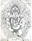 Poster piccolo Natural Ganesh in piedi