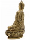 Statua Metallo Buddha 