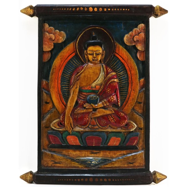 Pannello con Buddha Sakyamuni