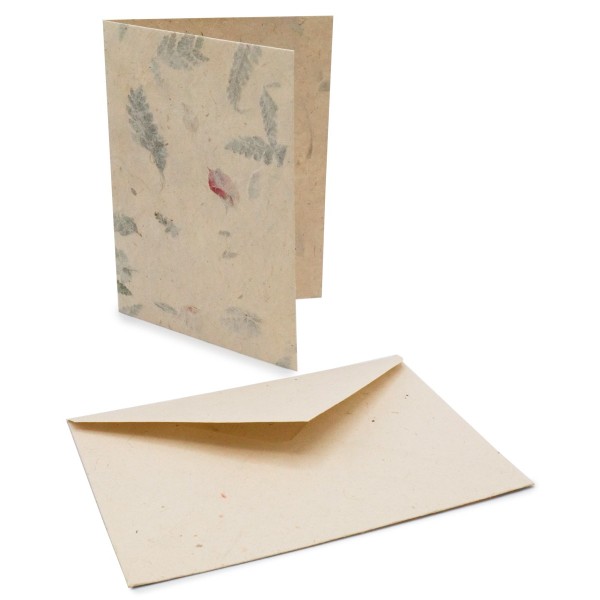 Biglietto e Busta in Carta di Riso
